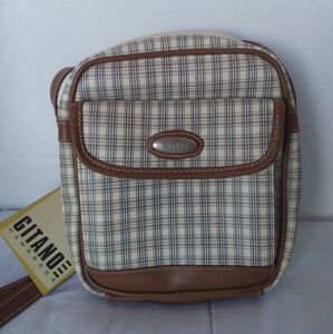 Gitano Vintage Handbag Crossbody Purse - NWT Rare 9"x8"